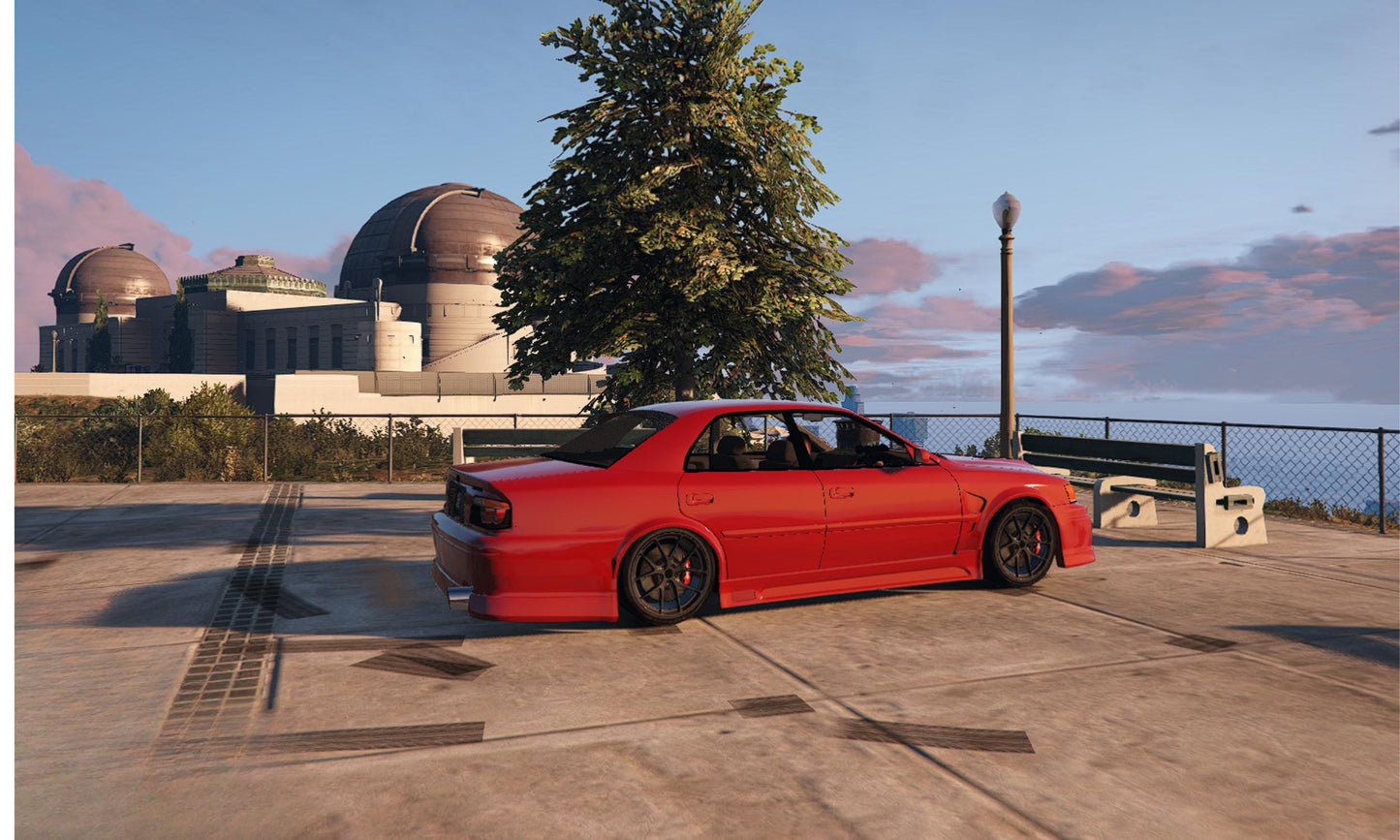 JZX100 Drift Car: FiveM Ready, Optimized JDM Mod