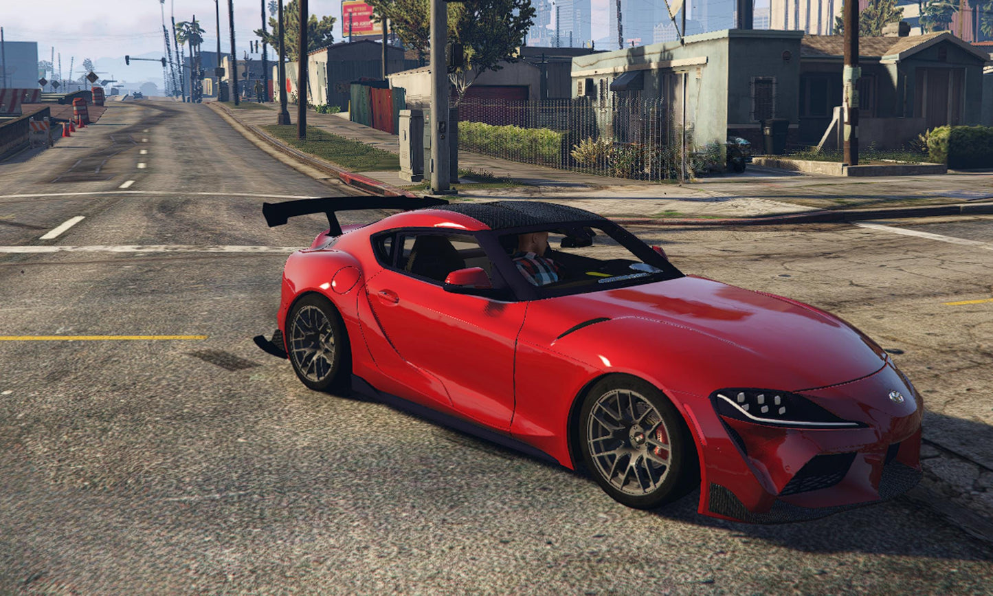 FiveM GR-Style Supra Drift Car Mod: Optimized Tuner Vehicle