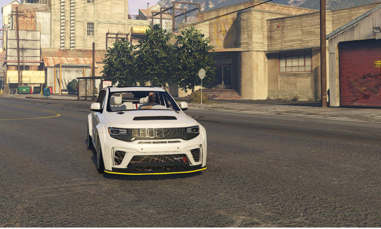 FiveM Jeep Grand Cherokee Trackhawk Add-On: Luxury SUV, 5 Colors