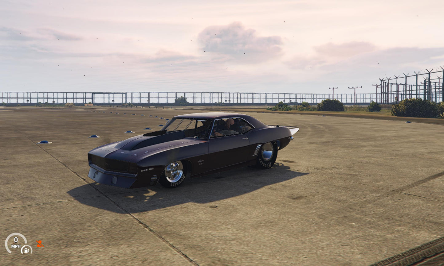FiveM Drag Car Mod: 300+ MPH Muscle Car - 5 Color Pack