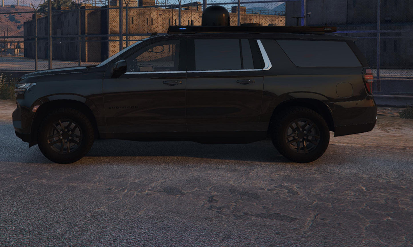 FiveM Chevrolet Tahoe SUV: Realistic Police/Fleet Vehicle