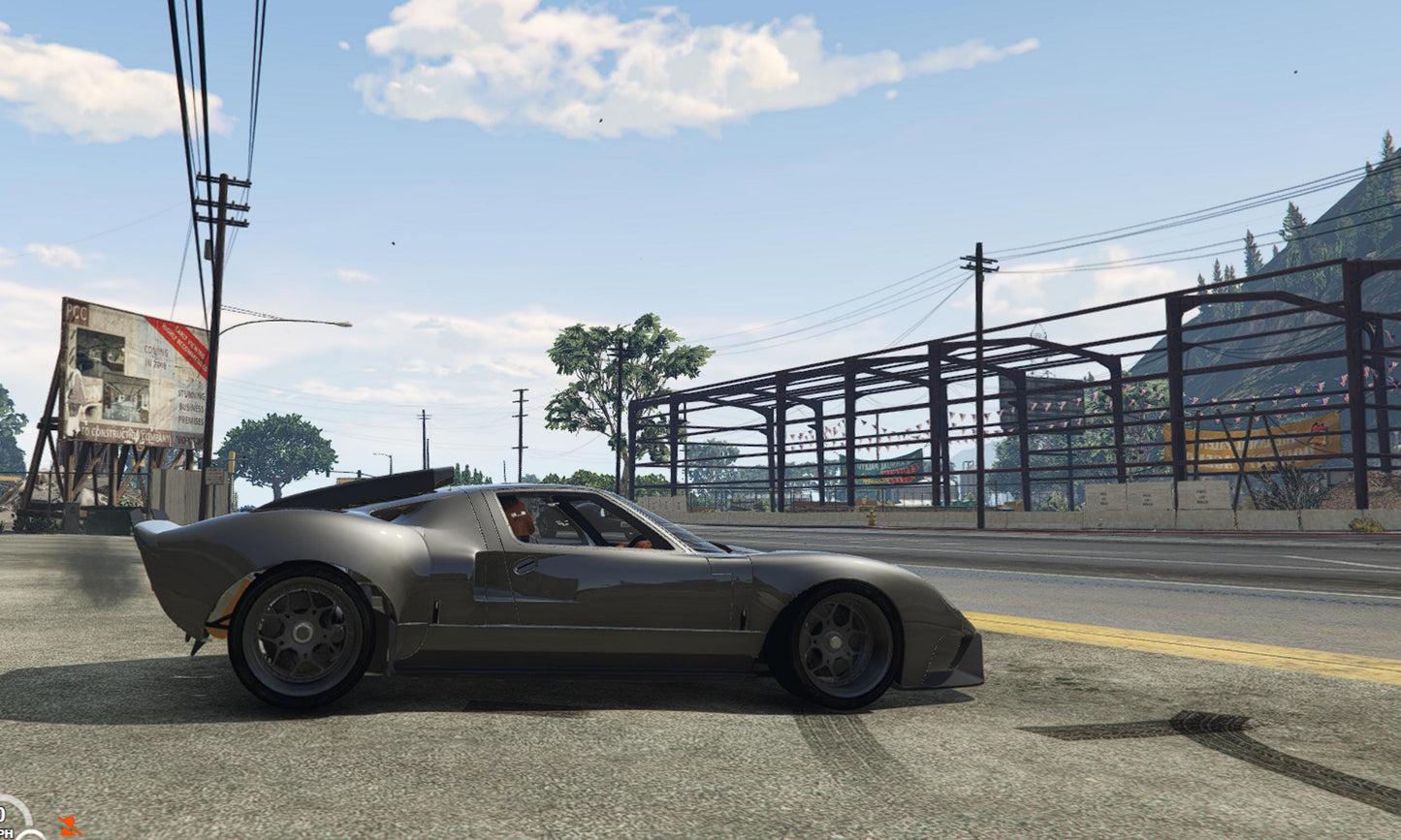 FiveM Retro Supercar Mod: High-Detail Optimized Vehicle (Digital Download