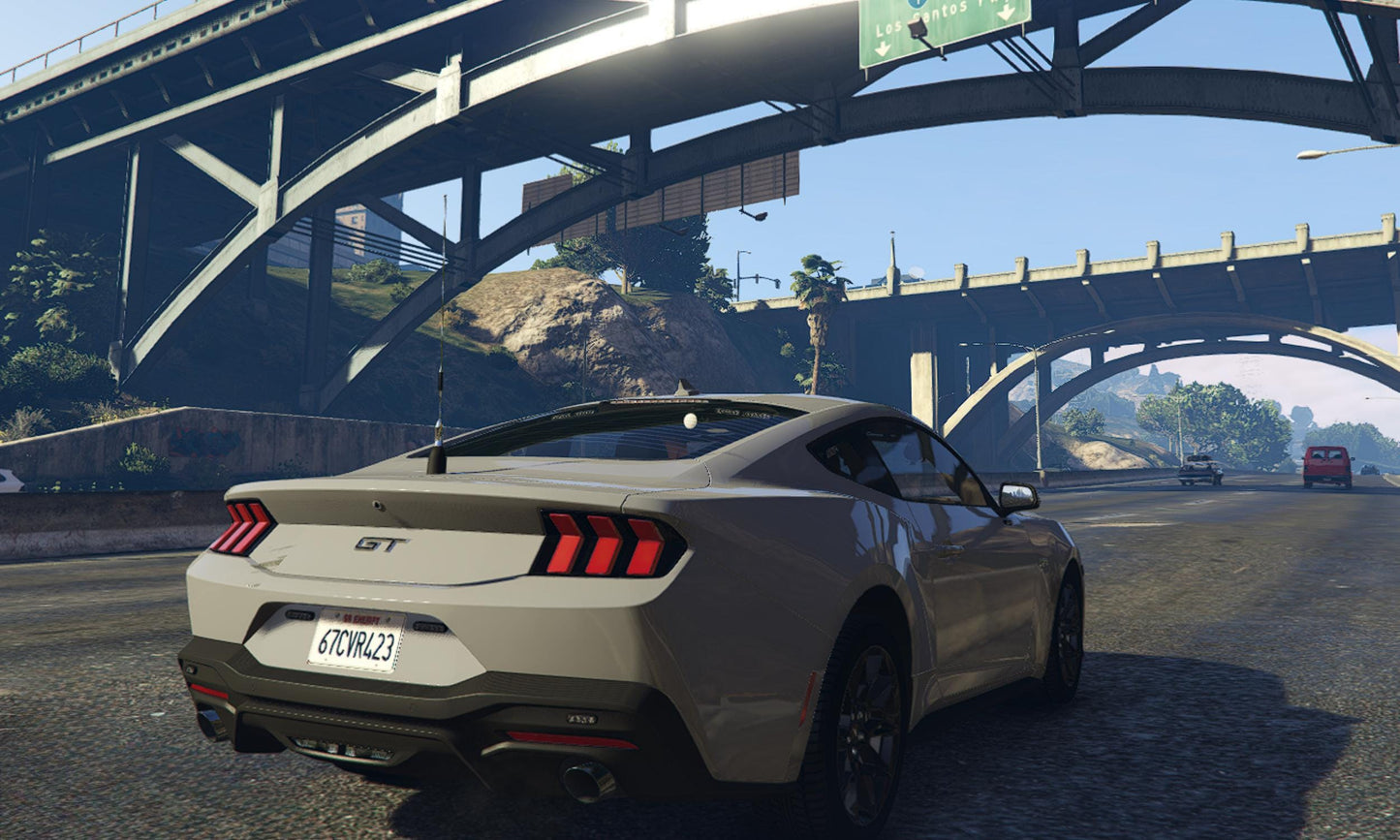 FiveM 2024 Mustang GT Police Interceptor - Drag & Drop Ready