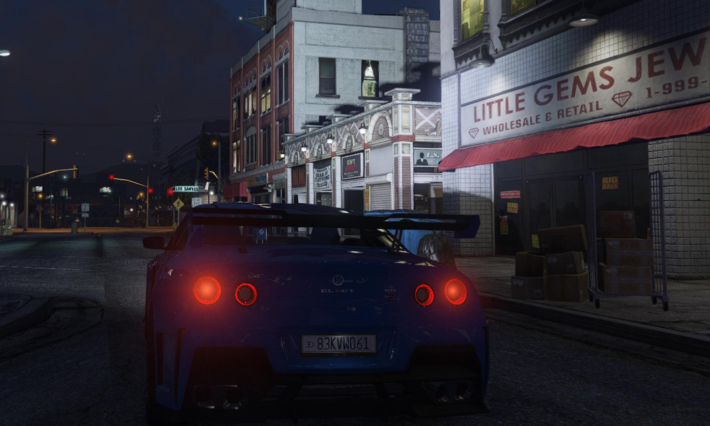 FiveM Nissan GT-R R35 Add-On Vehicle: JDM Drag & Drift Car