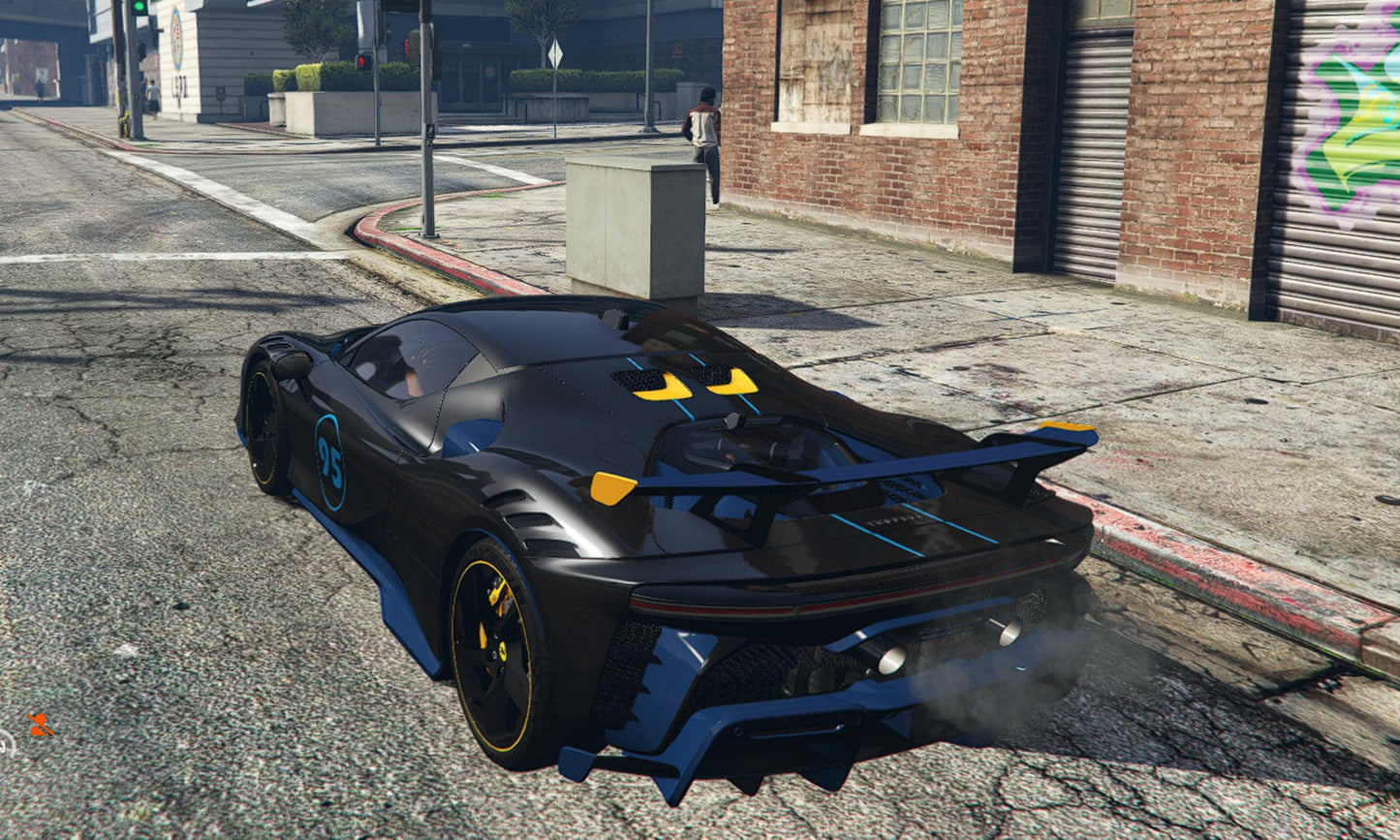 FiveM Bugatti Centodieci Car Mod | Premium Supercar Add-On | Drag & Drop Easy Install | Optimized Performance for RP Server | Fivem Vehicles