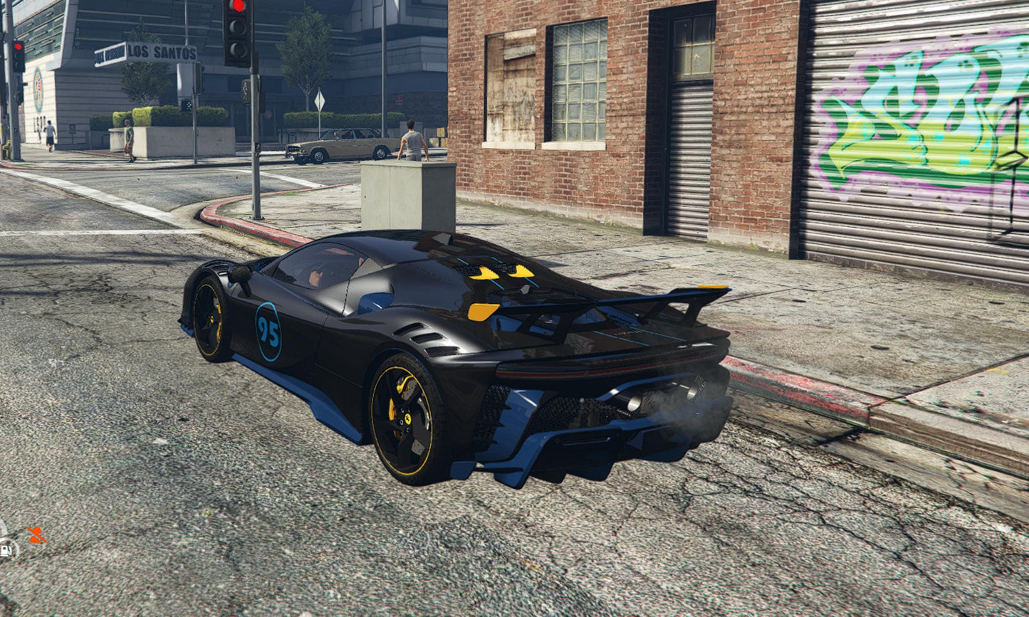 FiveM Bugatti Centodieci Car Mod | Premium Supercar Add-On | Drag & Drop Easy Install | Optimized Performance for RP Server | Fivem Vehicles