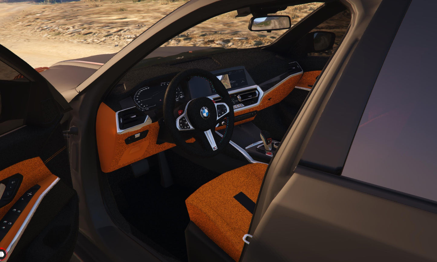 FiveM BMW M3 G80 Add-On | High Quality Custom Sedan | Realistic Textures | Optimized Vehicle Mod | FiveM Ready | Drag & Drop | FiveM Cars