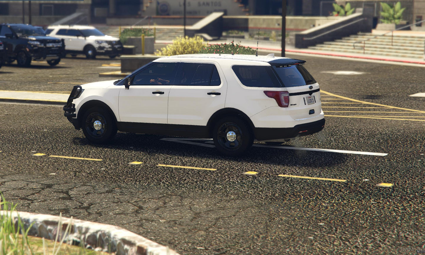 FiveM Police Car Pack | 4 Custom Law Enforcement Vehicles with Variants | Drag & Drop Easy Installation