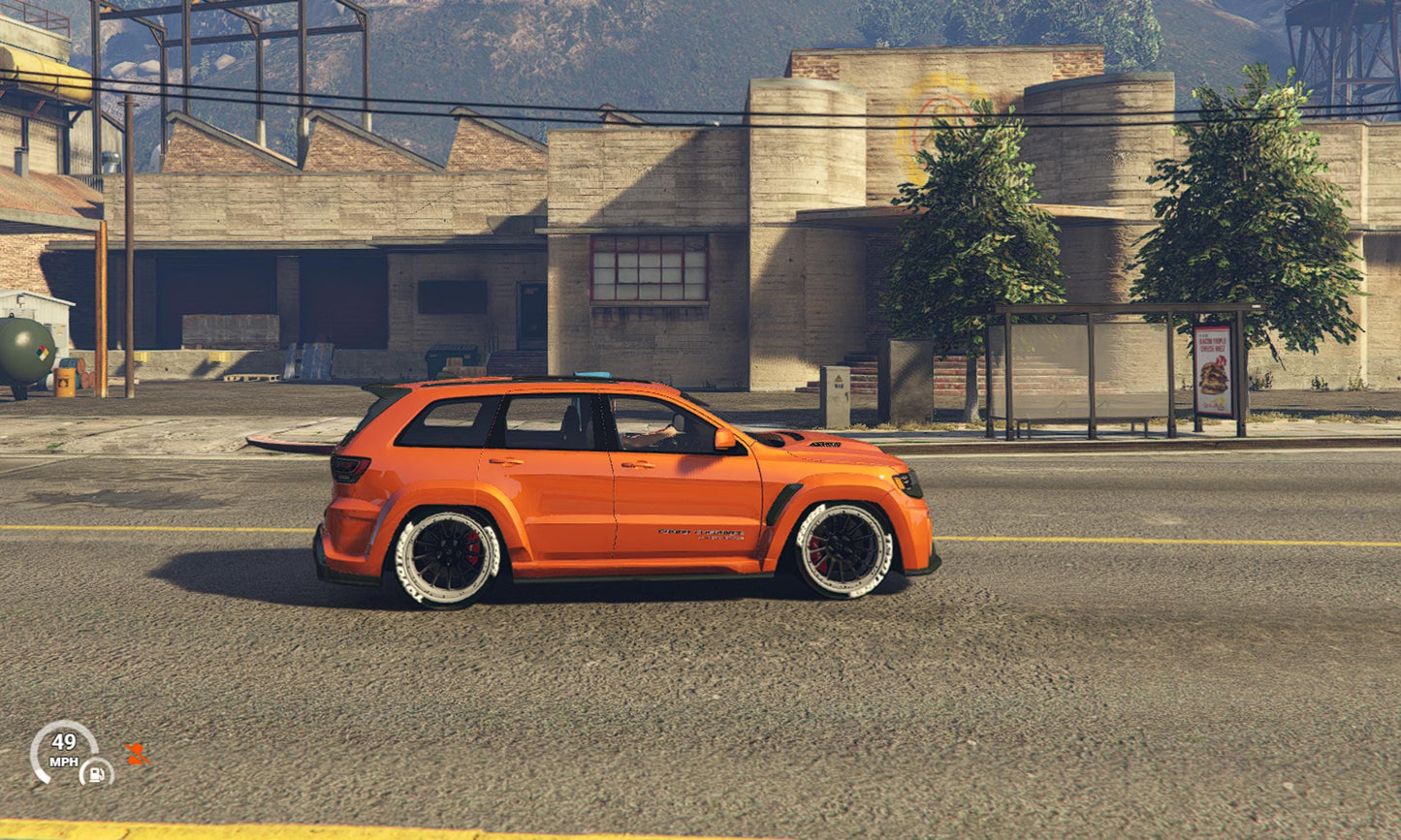 FiveM Jeep Grand Cherokee Trackhawk Add-On: Luxury SUV, 5 Colors