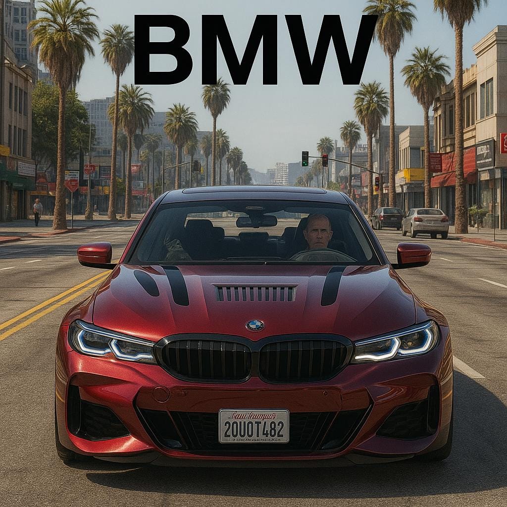 FiveM BMW M Performance Car: 9 Color Options, Optimized Drag & Drop Vehicle