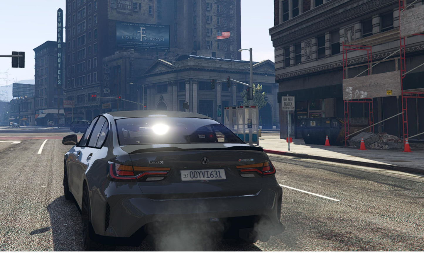 FiveM Debadged BMW Sedan: 4K Realistic Vehicle Mod