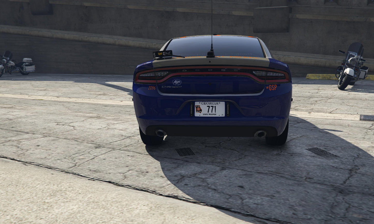 FiveM Georgia State Patrol Car | State Trooper Livery | High-Quality Police Vehicle | Easy Drag & Drop Install | Fivem Cars | Fivem Vehicles