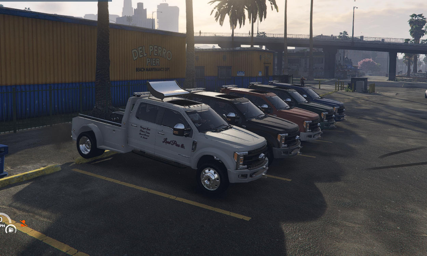 FiveM Tow Truck Pack: Optimized Roleplay Vehicles - Drag & Drop Install