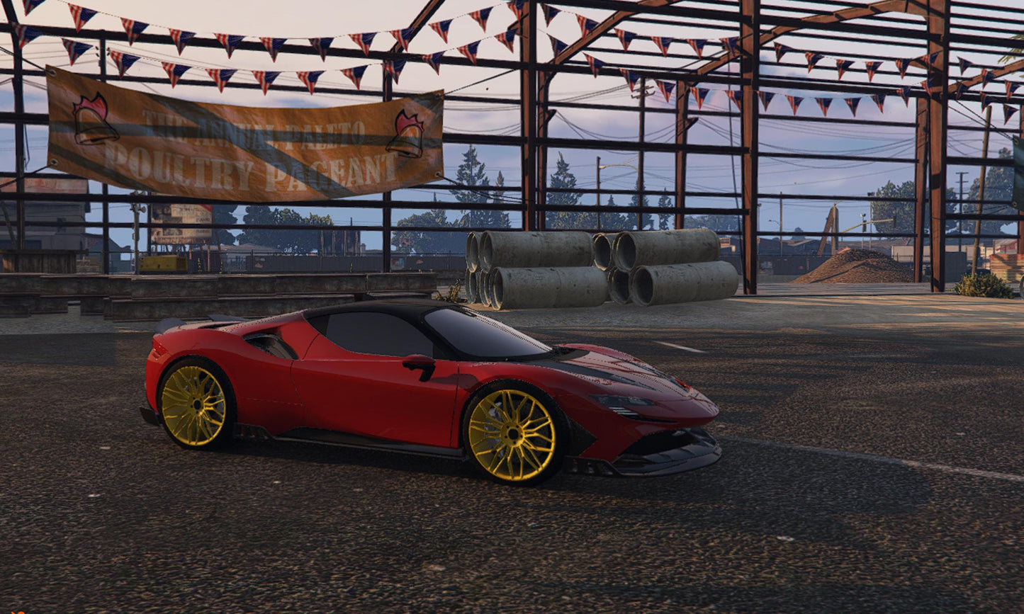 FiveM Unbranded Supercar Mod: Optimized Performance, Easy Install