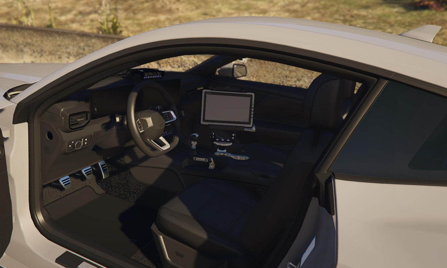 FiveM 2024 Mustang GT Police Interceptor - Drag & Drop Ready