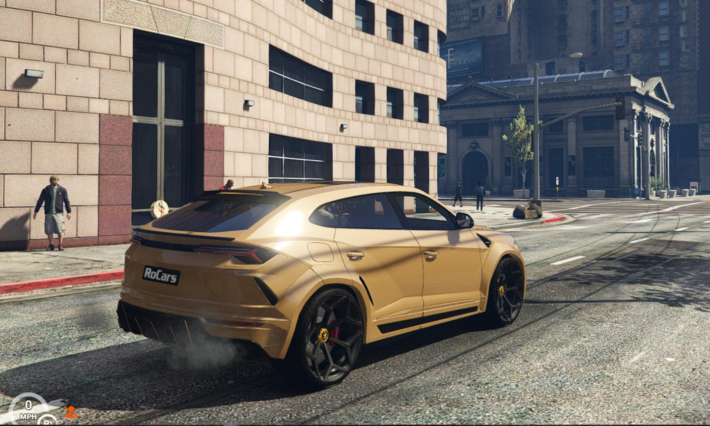 FiveM Lamborghini Urus Liberty Walk: Luxury SUV Add-On - 4 Colors