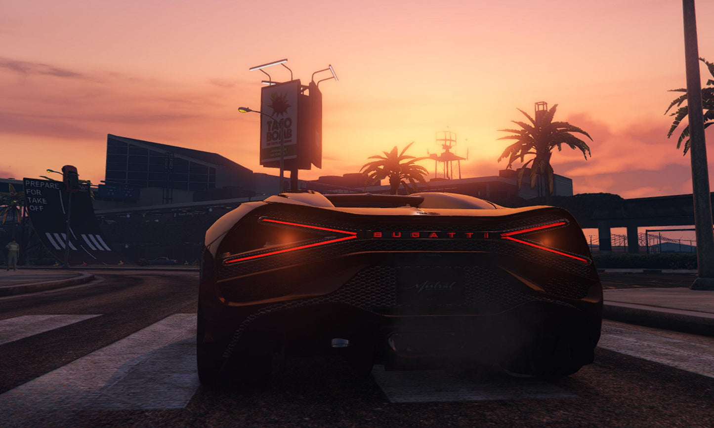 Bugatti La Voiture Noire FiveM Mod: Luxury Hypercar, Drag & Drop