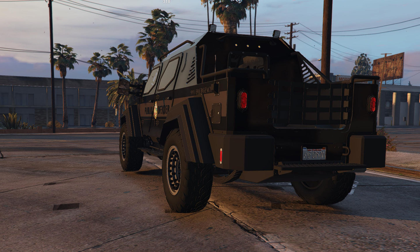 Armored Vehicle Pack | 10+ Debadged SWAT, Police, Military Security Cars | FiveM Ready Drag & Drop