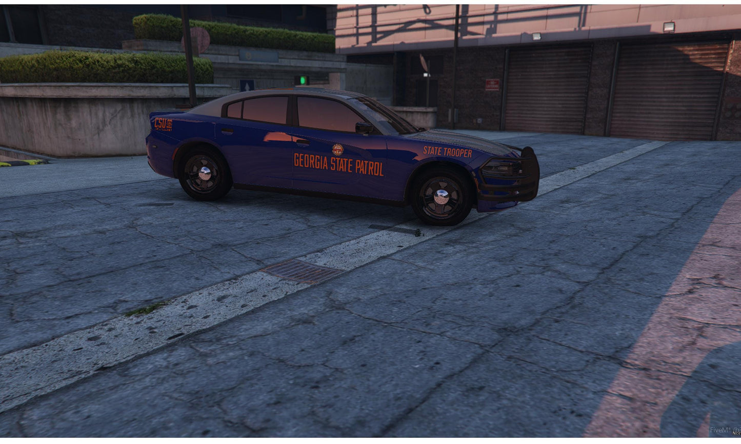 FiveM Georgia State Patrol Car | State Trooper Livery | High-Quality Police Vehicle | Easy Drag & Drop Install | Fivem Cars | Fivem Vehicles