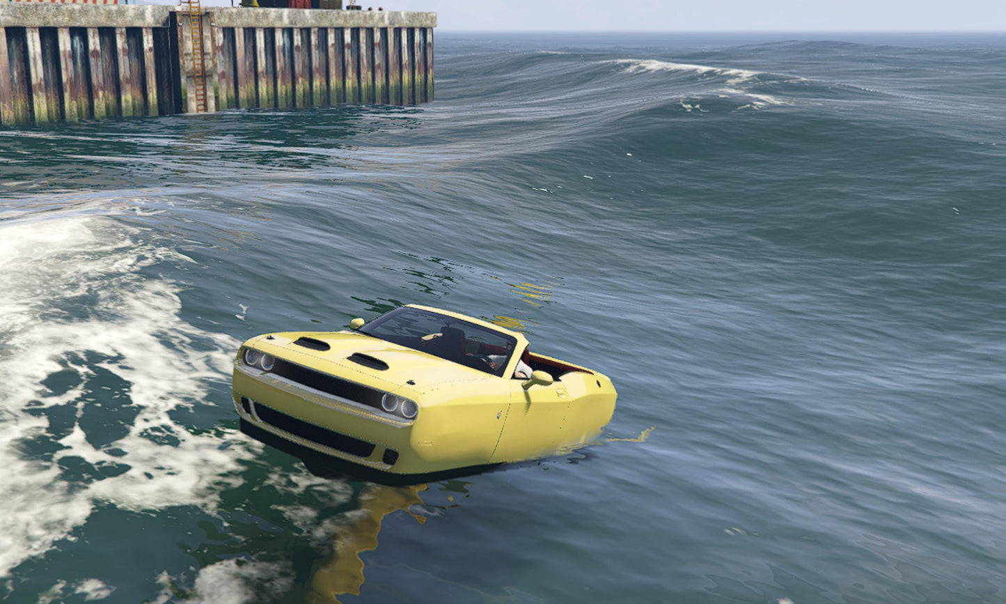 FiveM Dodge Challenger Boat Pack: Pool Party Edition