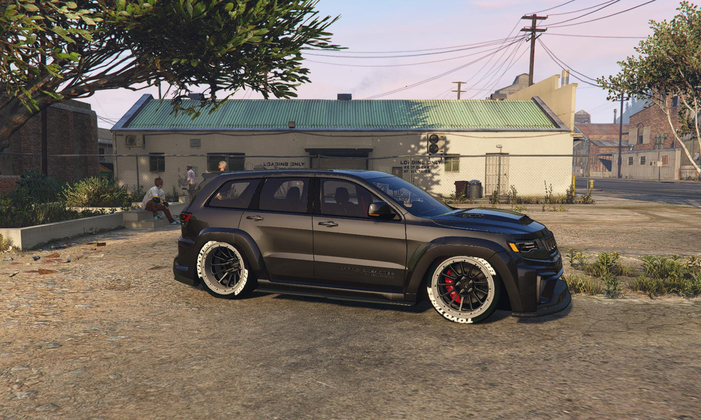 FiveM Jeep Grand Cherokee Trackhawk Add-On: Luxury SUV, 5 Colors