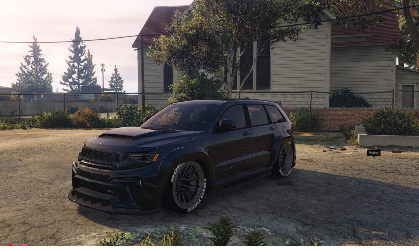 FiveM Jeep Grand Cherokee Trackhawk Add-On: Luxury SUV, 5 Colors