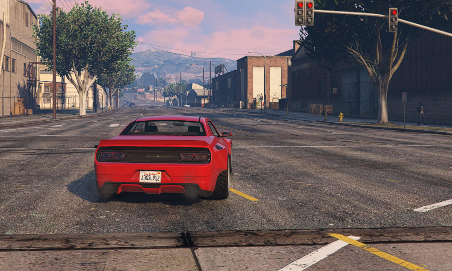 FiveM Bravado Buffalo SXT Add-On: Muscle Car with 5 Color Variants