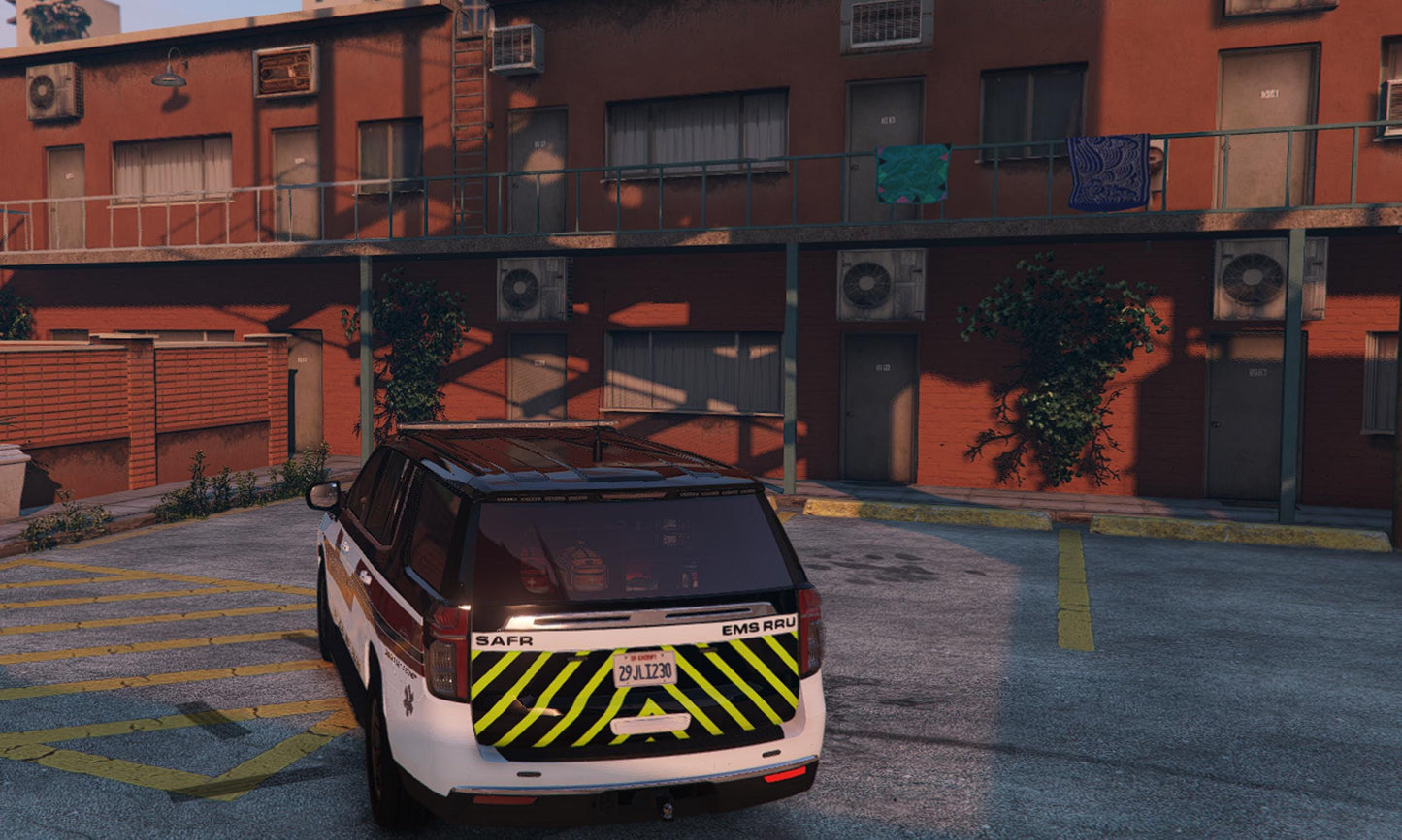 FiveM Dodge Fire Rescue SUV: San Andreas EMS Rapid Response