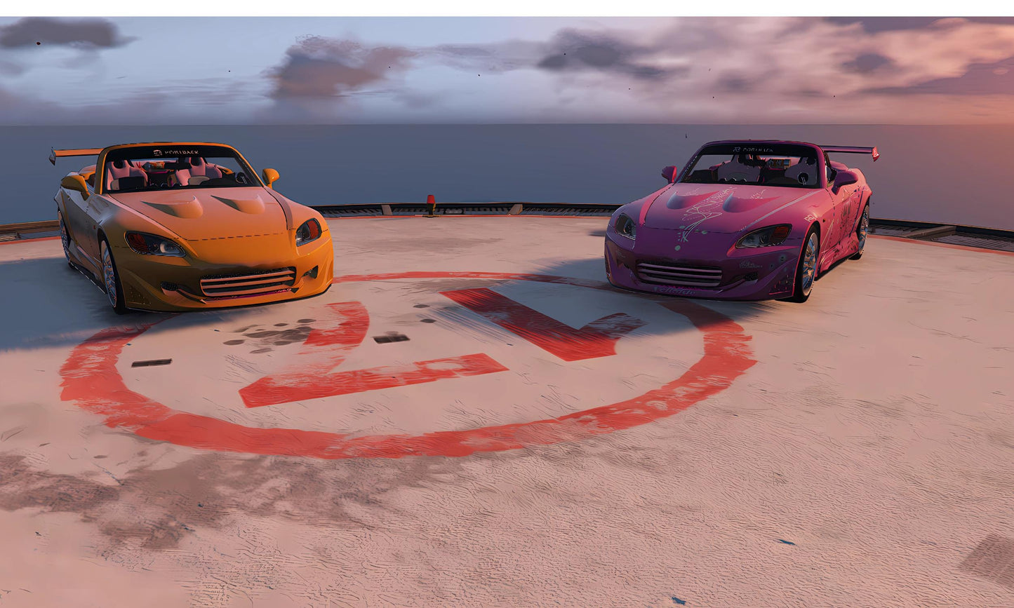 Debadged JDM Roadster: Custom FiveM Drift Car