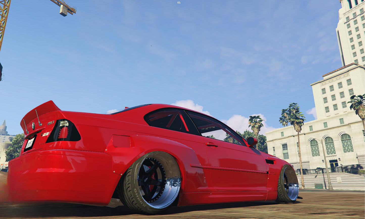 FiveM BMW E46 Drift Car: Optimized Drag & Drop Vehicle (Digital Download