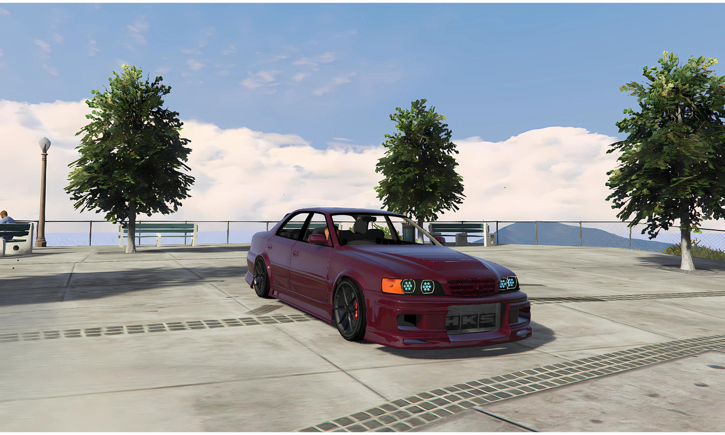 JZX100 Drift Car: FiveM Ready, Optimized JDM Mod