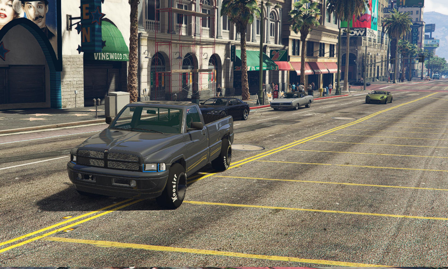 FiveM 300 Car Mega Pack: Drag, Classic & Street Vehicles