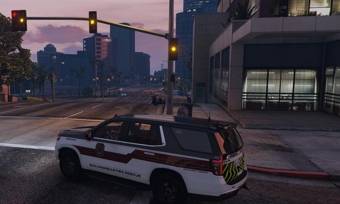FiveM Dodge Fire Rescue SUV: San Andreas EMS Rapid Response