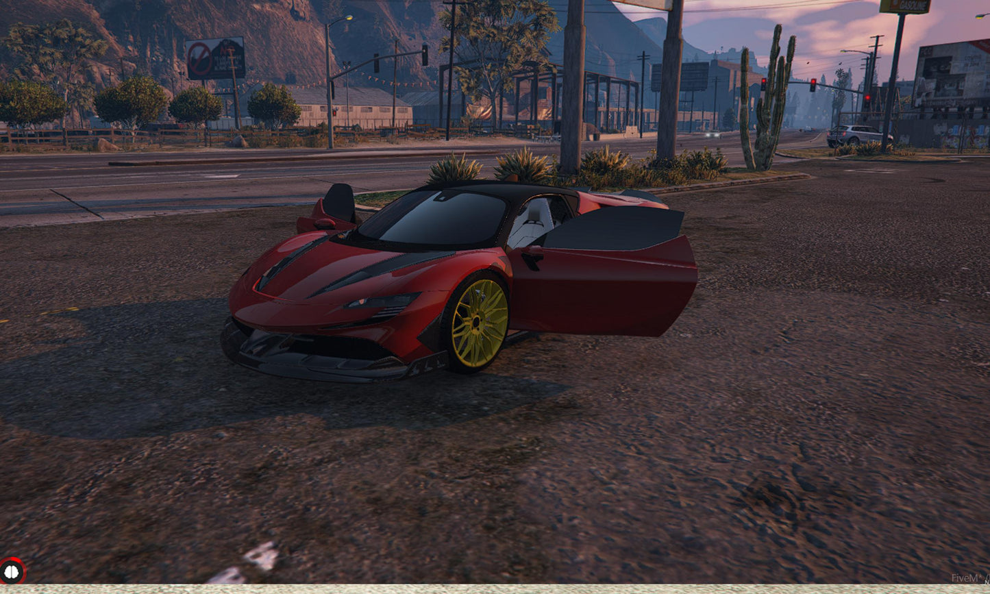 FiveM Unbranded Supercar Mod: Optimized Performance, Easy Install