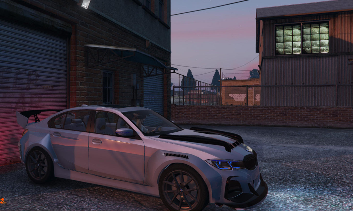 FiveM BMW M Performance Car: 9 Color Options, Optimized Drag & Drop Vehicle