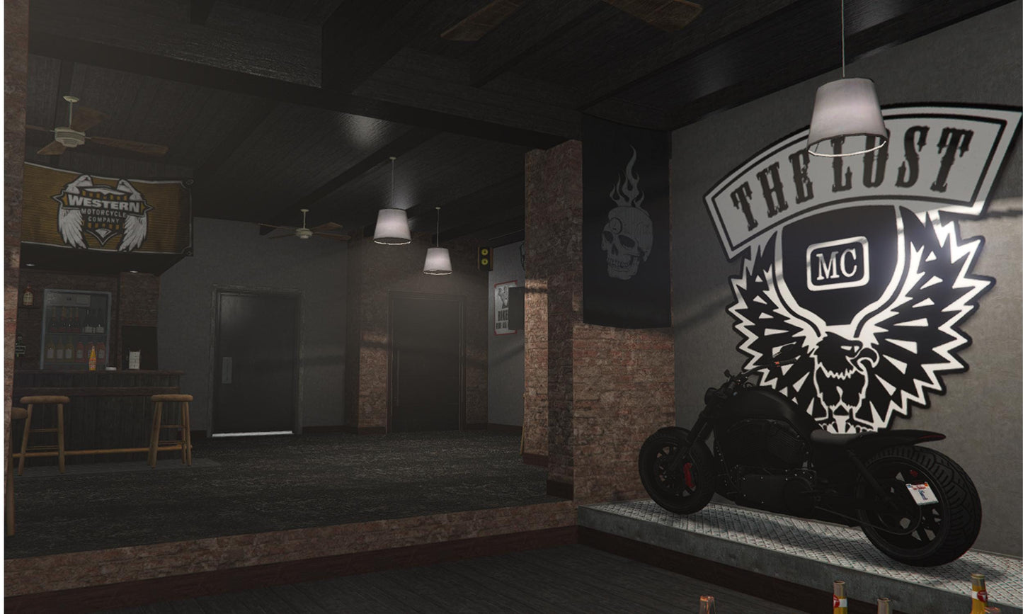 The Lost MC Biker Garage & Clubhouse | FiveM MLO | Exclusive Design | Limited Time Sale