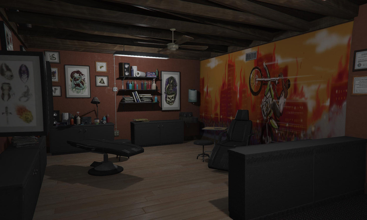 The Lost Brotherhood Hangout | Exclusive Biker Bar MLO | FiveM Motorcycle Clubhouse – Limited Time Design