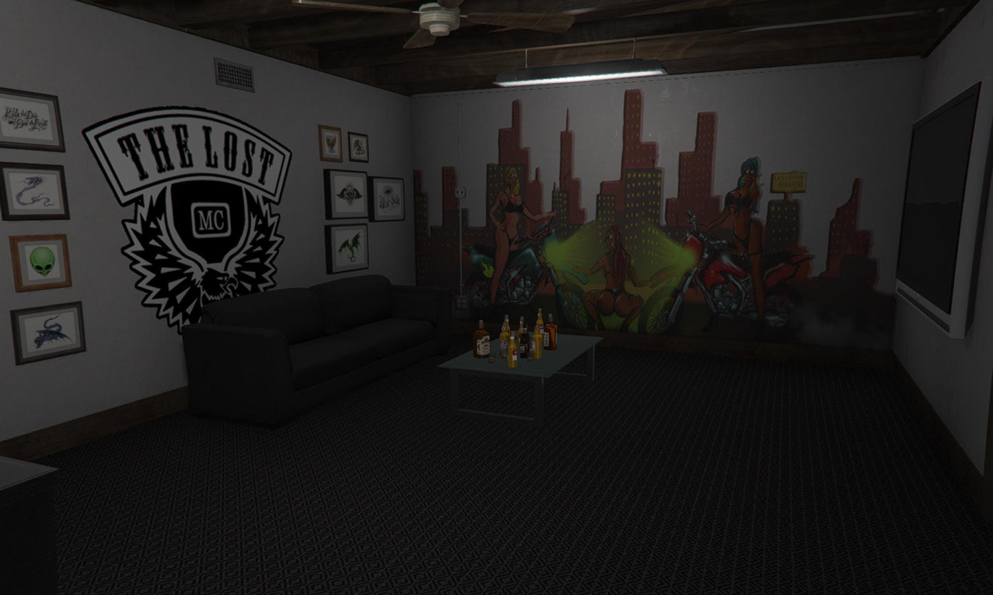 The Lost Brotherhood Hangout | Exclusive Biker Bar MLO | FiveM Motorcycle Clubhouse – Limited Time Design