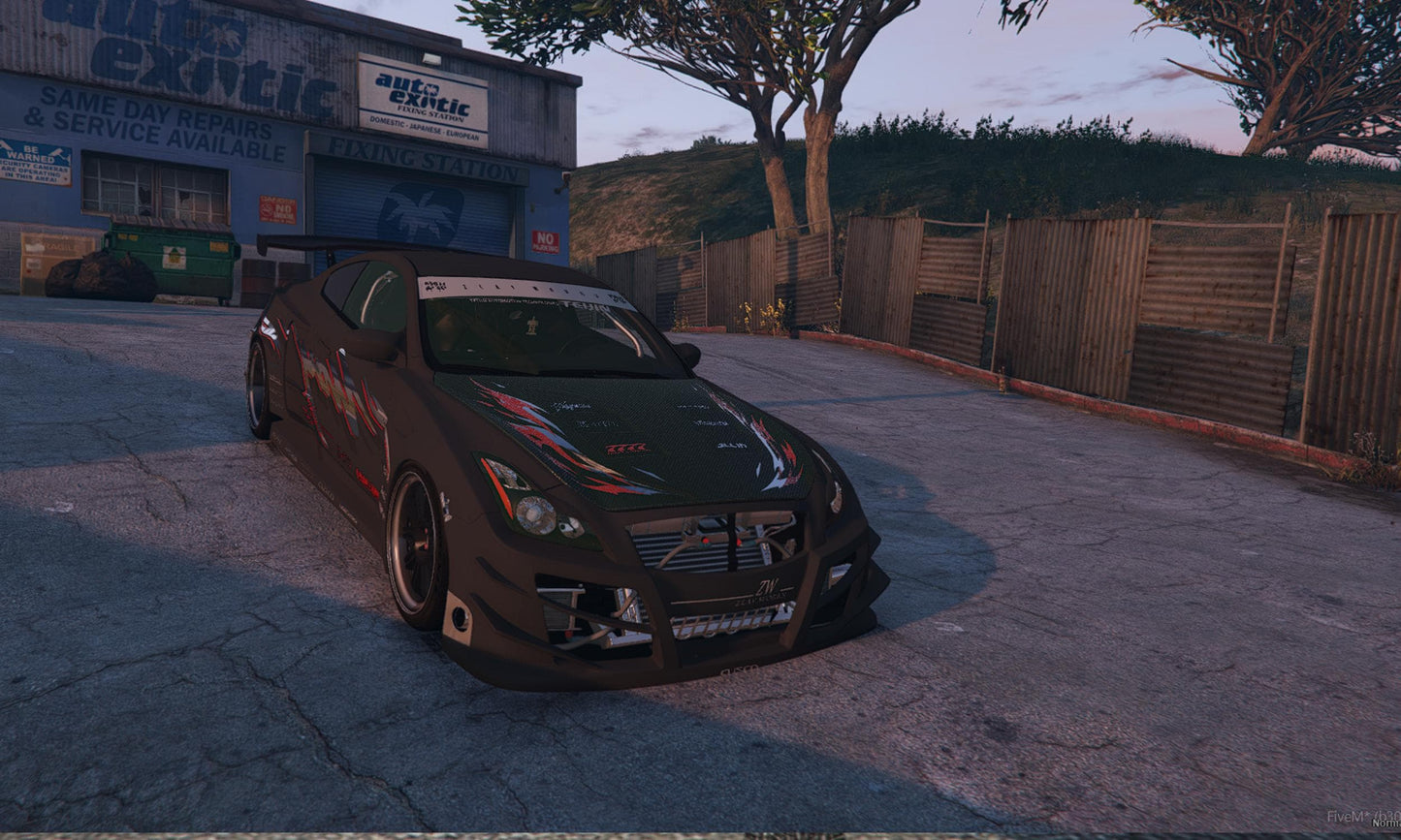 FiveM Nissan Skyline Drift Car | Widebody Edition | 7 Color Options | Premium Model