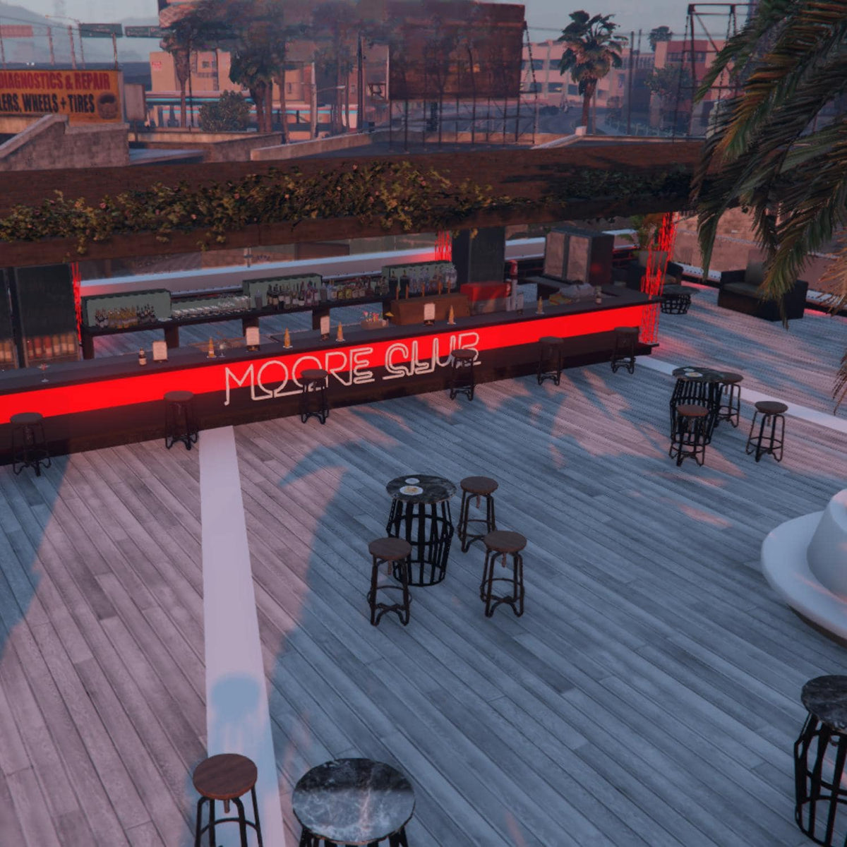Rooftop VIP Lounge MLO, Nightclub Interior, Roleplay Venue Map