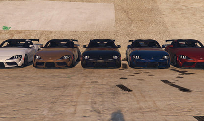FiveM GR-Style Supra Drift Car Mod: Optimized Tuner Vehicle
