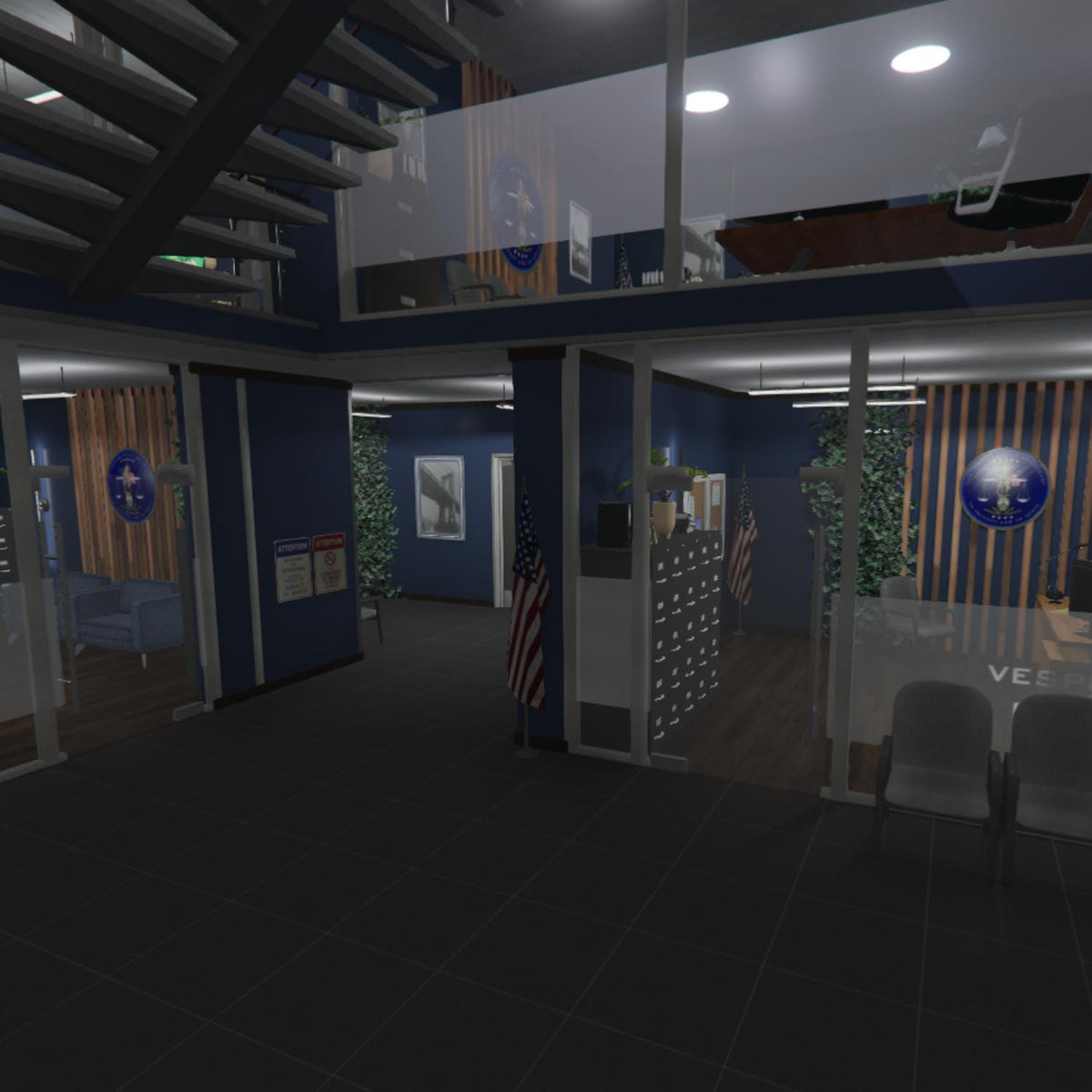 Police Station MLO with City Hall Offices for FiveM