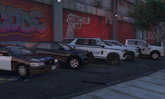 FiveM Armored Police Car Pack: Drag & Drop Law Enforcement Vehicles