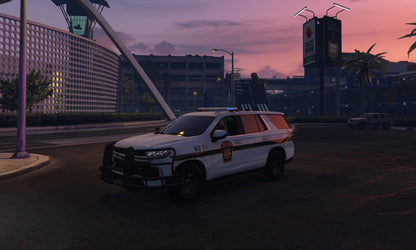 FiveM Police SUV: Optimized Patrol Vehicle - Drag & Drop Install