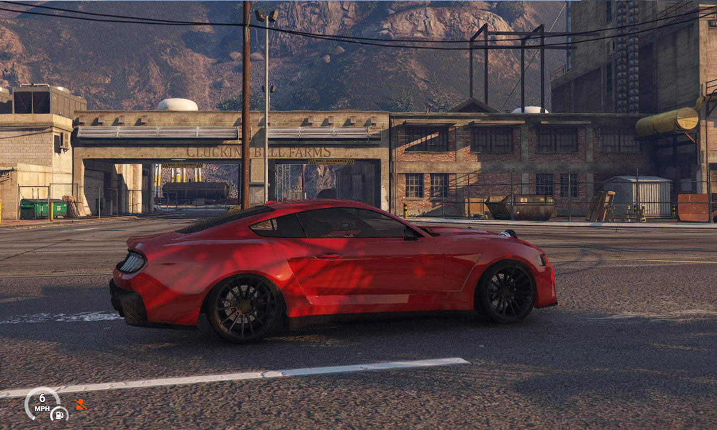 FiveM Sheriff Police Car Pack: 8 Color RP Vehicle Add-On