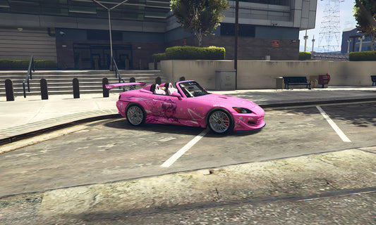 Debadged JDM Roadster: Custom FiveM Drift Car