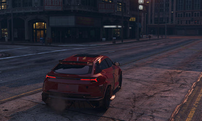 FiveM Lamborghini Urus Liberty Walk Add-On: Luxury SUV, 4 Colors