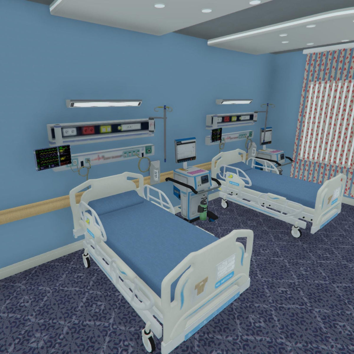 Modern Medical Center MLO, Hospital Interior, Emergency Roleplay Facility