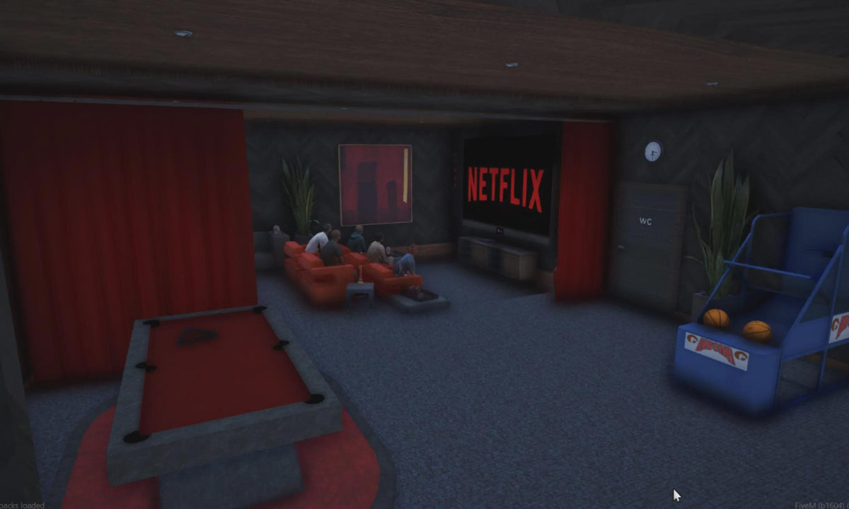 Modern Mansion MLO, Luxury Estate Interior, Hillside Roleplay Property