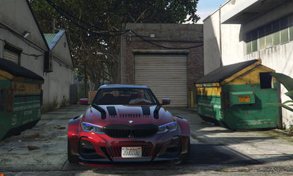 FiveM BMW M Performance Car: 9 Color Options, Optimized Drag & Drop Vehicle